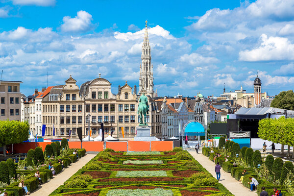 Брюссель в летний день
