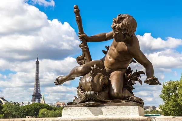 Jembatan Alexandre III di Paris — Stok Foto