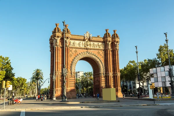 Triumph Arch i Barcelona, Spanien — Stockfoto