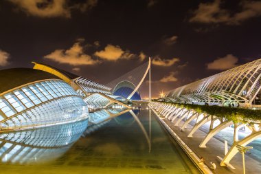 Valencia, İspanya 'da Sanat ve Bilim Şehri
