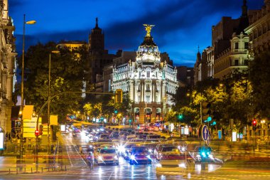 Metropolis bölgesinde Madrid.