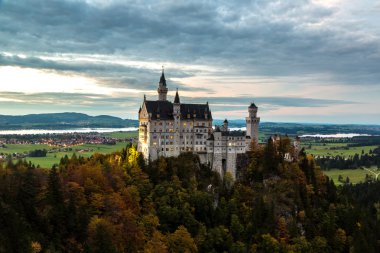 Almanya 'daki Neuschwanstein kalesi