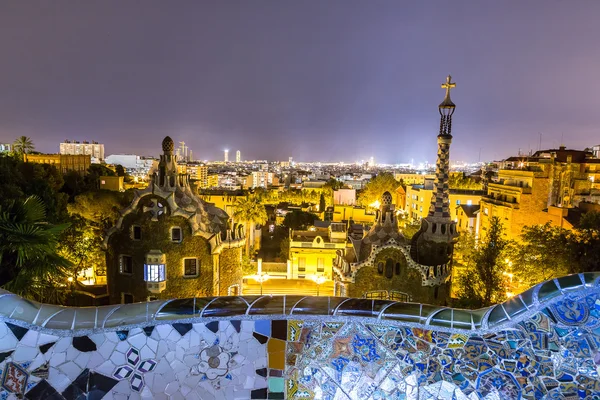 Parque Guell em Barcelona, — Fotografia de Stock