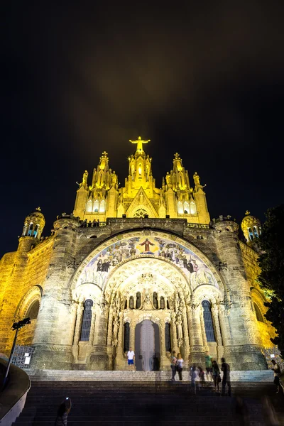 Barcelona'da İsa'nın kutsal kilise kalbi — Stok fotoğraf