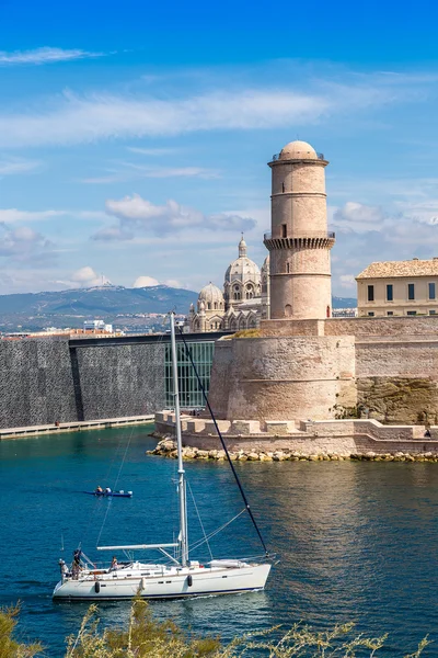 Saint Jean kasteel in Marseille — Stockfoto