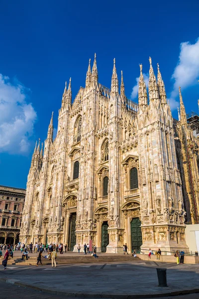 Milánská katedrála Duomo — Stock fotografie