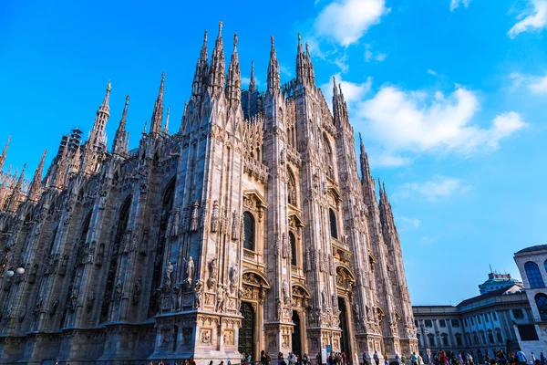 Milánská katedrála Duomo — Stock fotografie