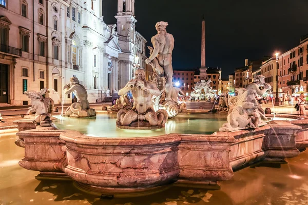 Fonte moura em Roma — Fotografia de Stock