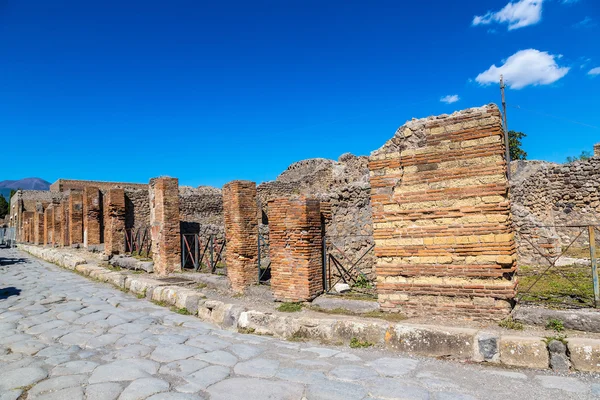 Rovine nella città di Pompei — Foto Stock