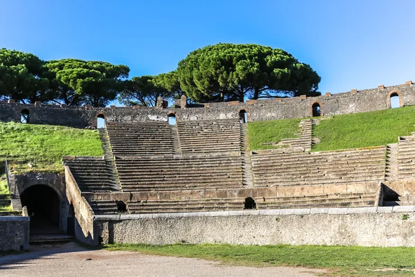 Stadion w mieście Pompeje — Zdjęcie stockowe