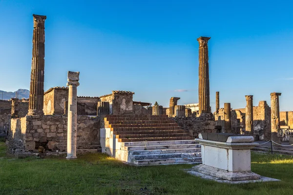 Rovine nella città di Pompei — Foto Stock