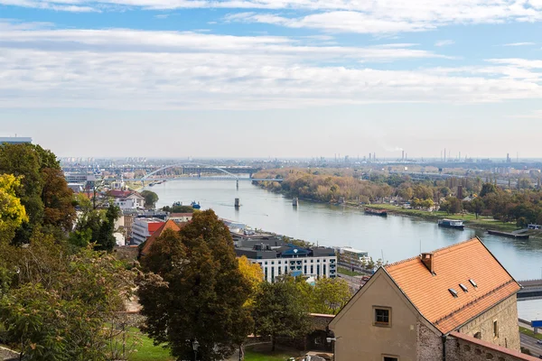 Panoramisch uitzicht van bratislava — Stockfoto