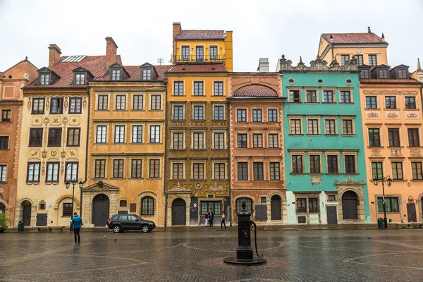 Old town sqare in Warsaw — Stock Photo, Image