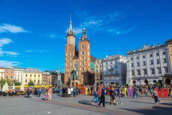 St. Mary's Church in Krakow — Stock Photo, Image