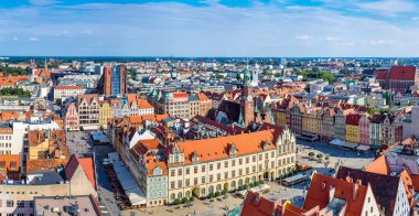 Wroclaw 'daki Pazar Meydanı