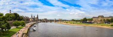 Dresden 'in panoramik görünümü