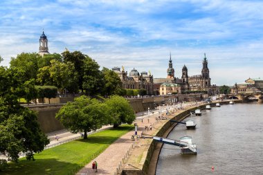 Dresden 'in panoramik görünümü