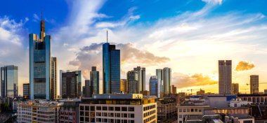 Frankfurt 'un hava görüntüsü