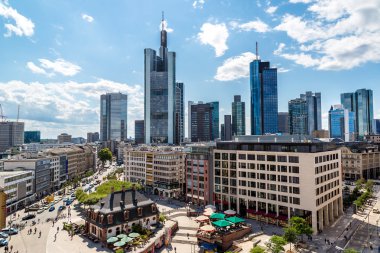 Frankfurt 'ta finans bölgesi