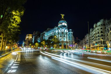 Metropolis bölgesinde Madrid.
