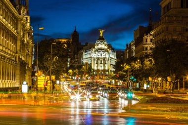 Metropolis bölgesinde Madrid.
