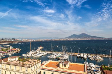 Napoli ve İtalya Vezüv Yanardağı