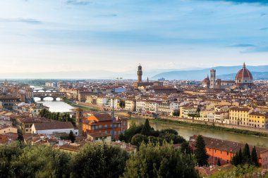 Panoramik sunset Floransa