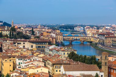 Floransa 'daki Ponte vecchio, İtalya