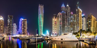 Dubai Yat Limanı cityscape, Birleşik Arap Emirlikleri