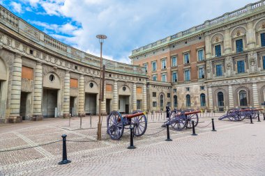 Royal palace Stockholm, İsveç.