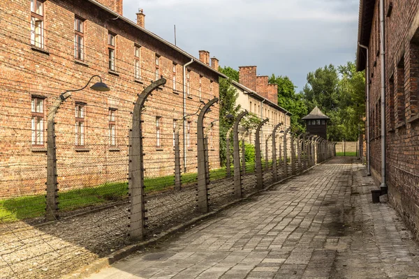 Στρατόπεδο συγκέντρωσης auschwitz — Φωτογραφία Αρχείου