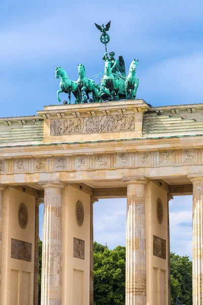 Porta di Brandeburgo a Berlino - Germania — Foto Stock