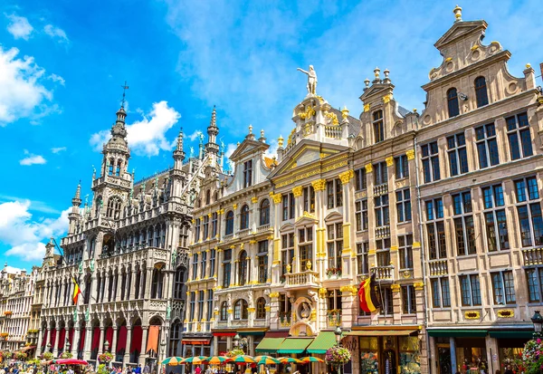 Grand Place em Bruxelas — Fotografia de Stock