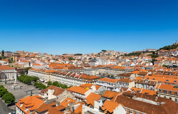 Antenn syn på lisbon, portugal — Stockfoto