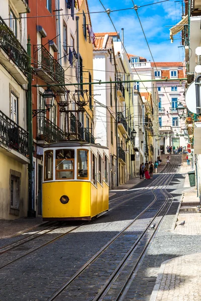 Gloria dari Lisbon funicular — Stok Foto