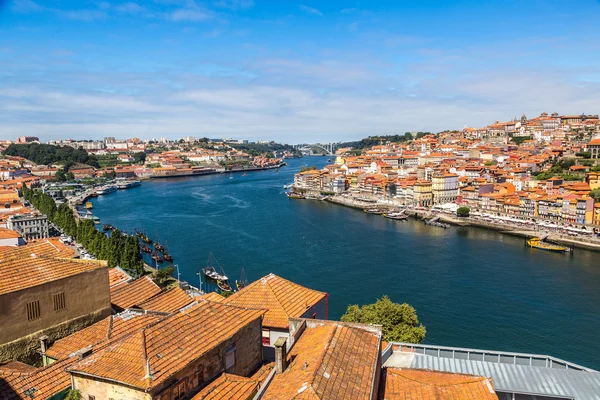 Luchtfoto van Porto in Portugal — Stockfoto