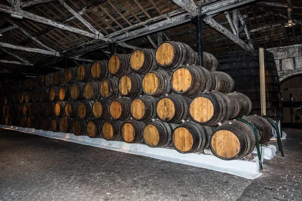 Barrels in  Porto, Portugal — Stock Photo, Image