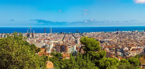 Vista panorámica de Barcelona — Foto de Stock