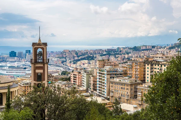 Puerto de Génova en Italia — Foto de Stock