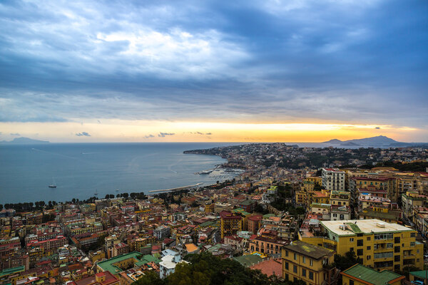 Sunset over Naples