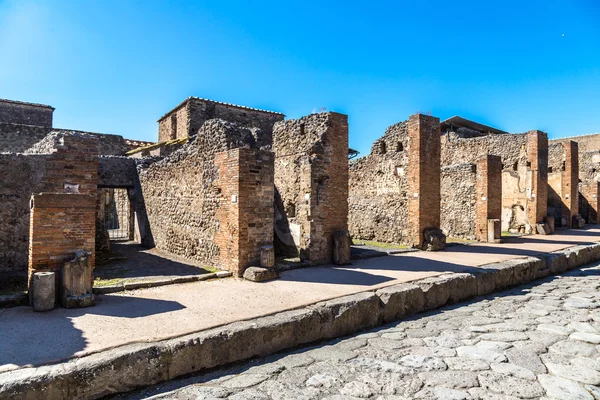 Pompeii city ruins — Stock Photo, Image