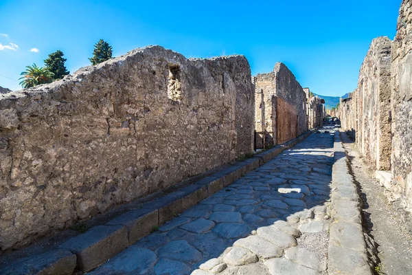 Pompeii city ruins — Stock Photo, Image