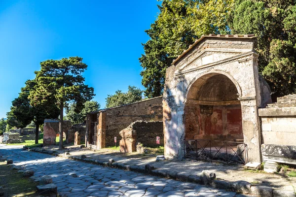 Ruiny města Pompeje — Stock fotografie