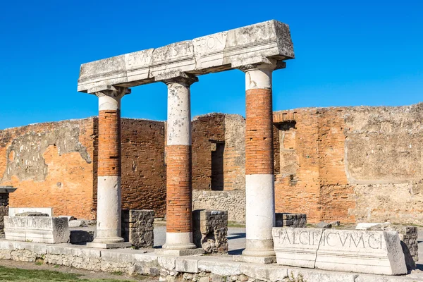 Pompeii city ruins — Stock Photo, Image