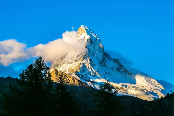 Matterhorn in den Schweizer Alpen — Stockfoto