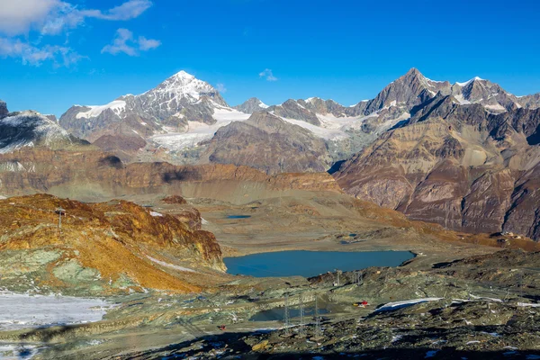 Alpes paisagem montanhosa na Suíça — Fotografia de Stock