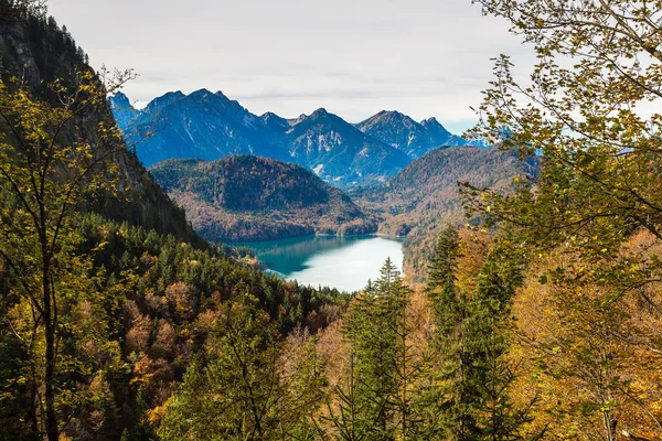 Alpes e lagos em Alemania — Fotografia de Stock