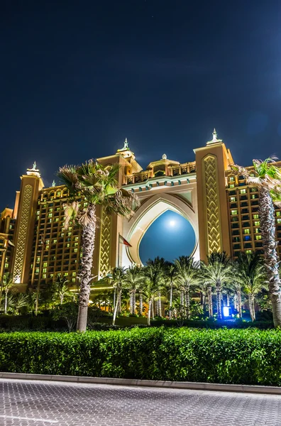 亚特兰蒂斯棕榈酒店在迪拜 — 图库照片