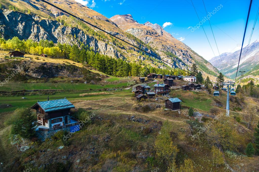 Cable car to Matterhorn in Zermatt Stock Photo by ©bloodua 88445808