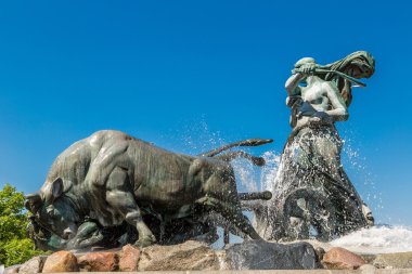 Kopenhag 'daki jeofon çeşmesi